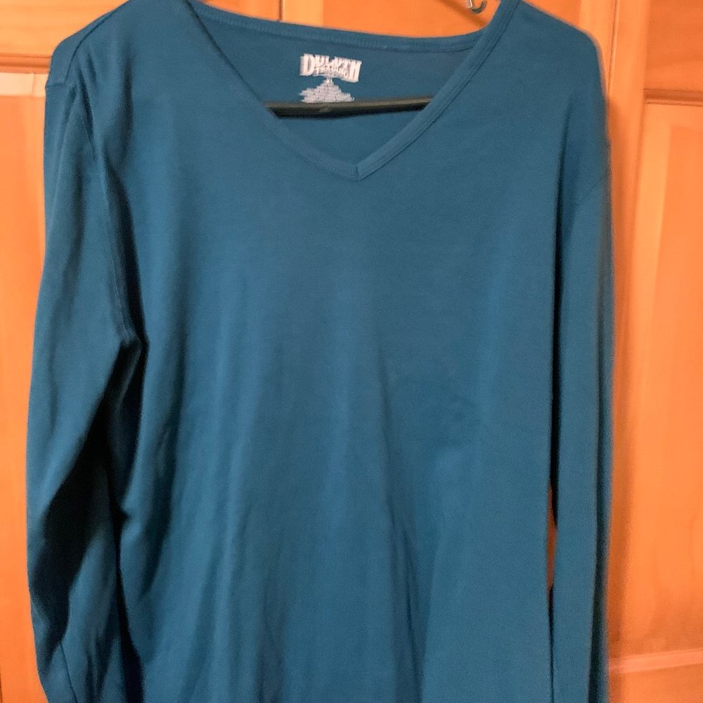 Long sleeve v neck